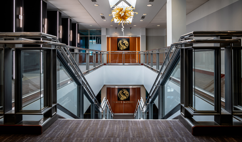 Plakas Mannos office interior