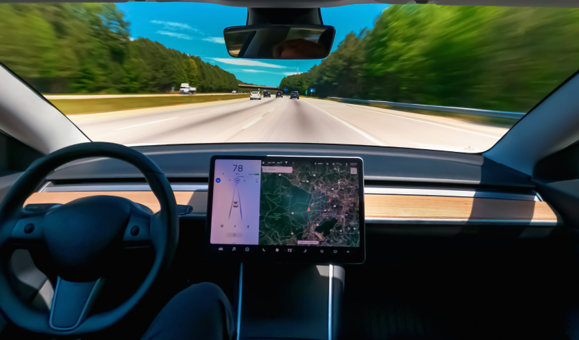 A self-driving car comes with increased risks for car crash.