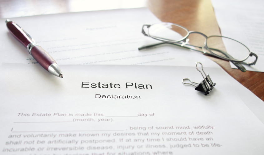 An image of an estate plan during a periodic review.