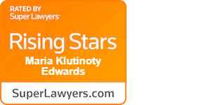 Maria Klutinoty Edwards super lawyers rising stars