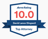 Avvo rating 10.0 david lance dingwell top attorney
