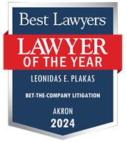 Lee Plakas 2024 lawyer of the year