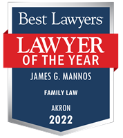 2022 Lawyer of the year james g. mannos family law akron