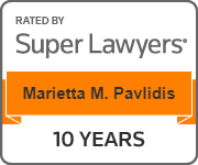 Marietta M. Pavlidia super lawyers 10 years