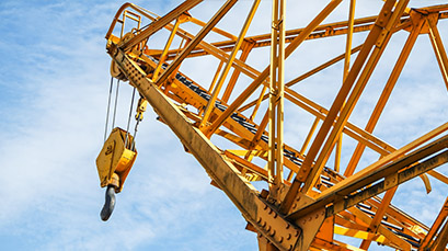 Crane operating equipment Crane operating equipment