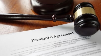 prenuptial agreement document