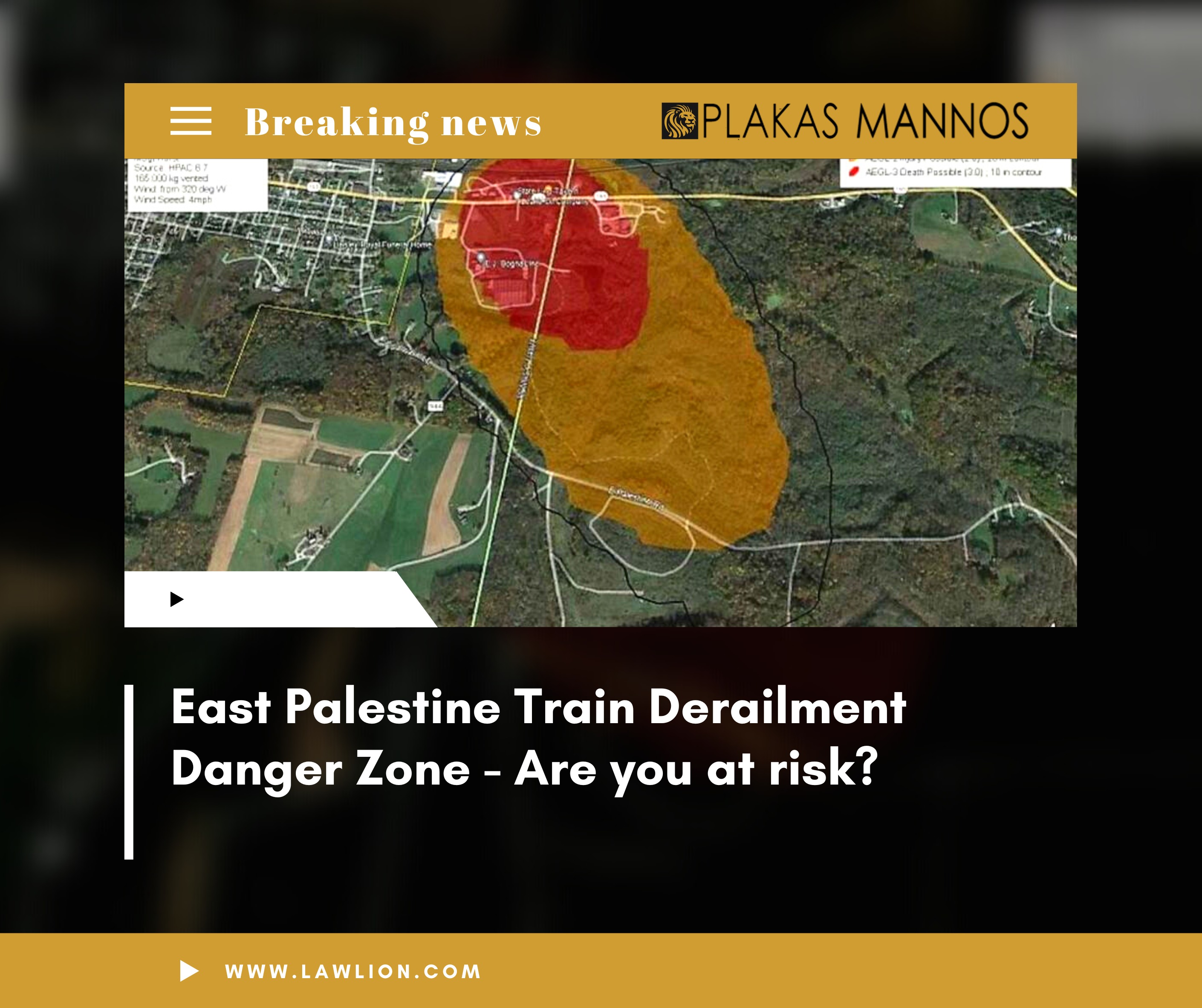 East Palestine Train Derailment | Are You At Risk?
